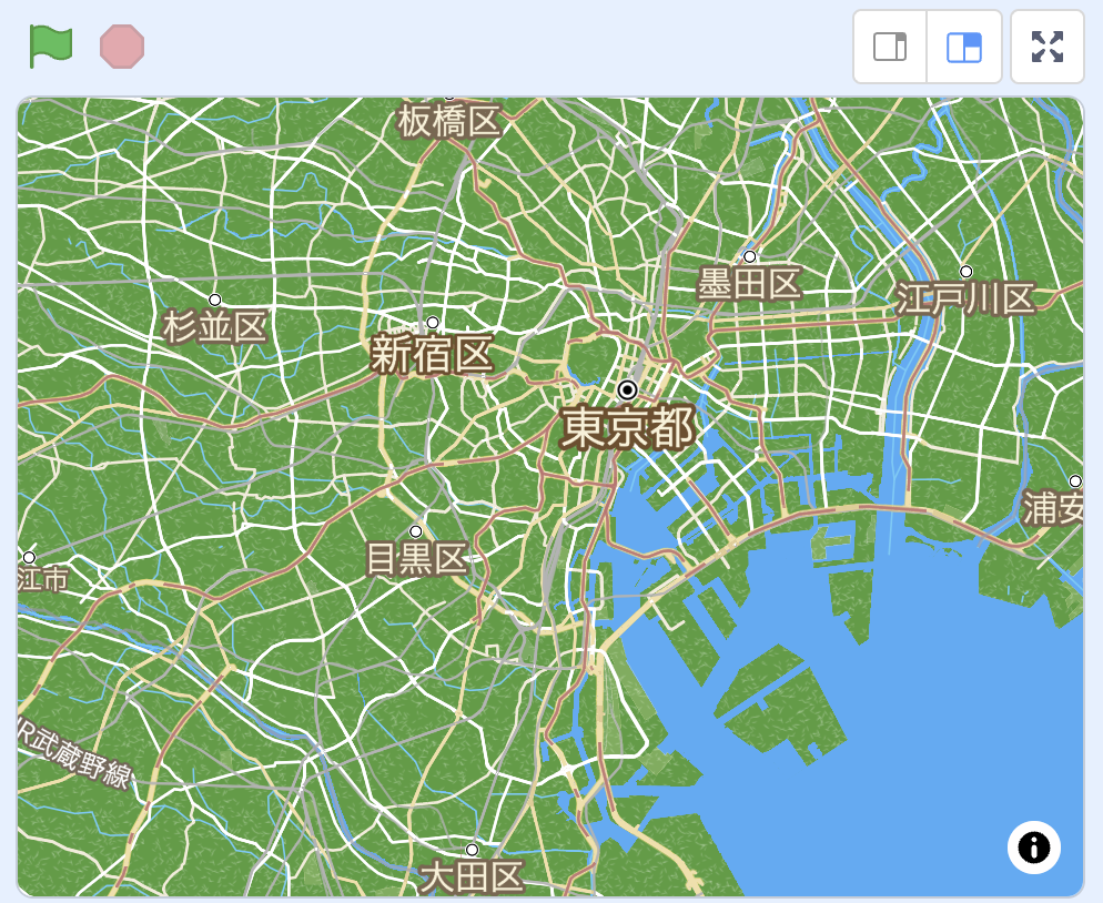 ゲーム風マップ